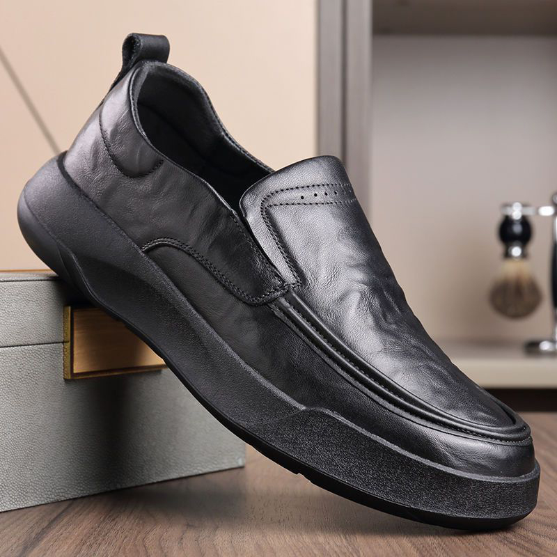 Genuine Leather Shoes Men Casu - Men'S Luxury Formal Wear Brands recension och pris