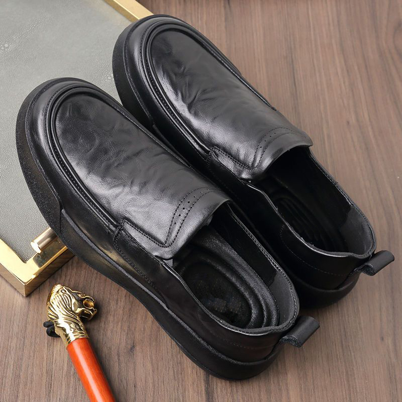 Genuine Leather Shoes Men Casu - Men'S Luxury Formal Wear Brands recension och pris