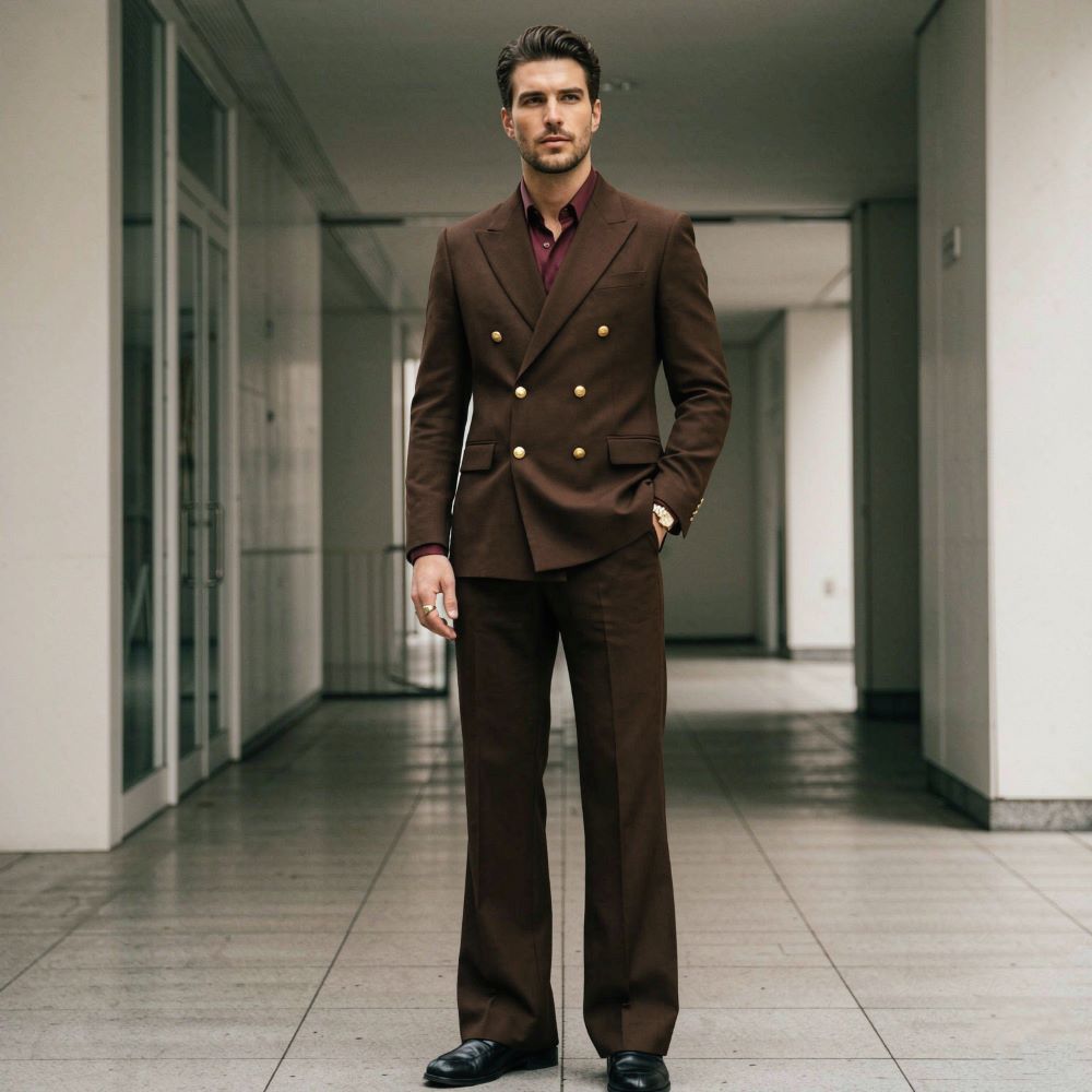 2 Pieces Men Relaxed Fit Suit  - Men'S Relaxed Formal Wear recension och pris