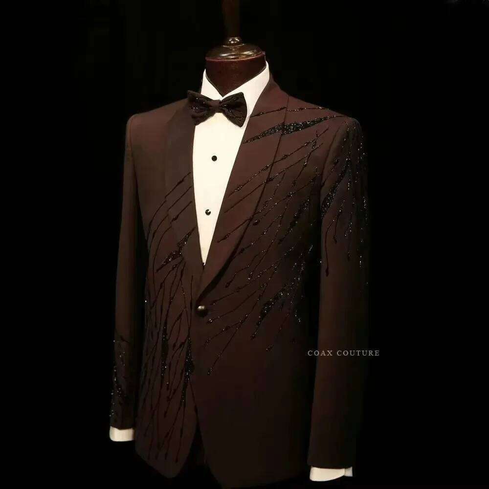 Brown High-End Formal Men Suit - High End Men'S Formal Wear recension och pris
