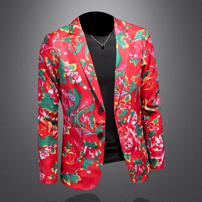 Chinese Style Northeast Large  - Large Men Formal Wear recension och pris