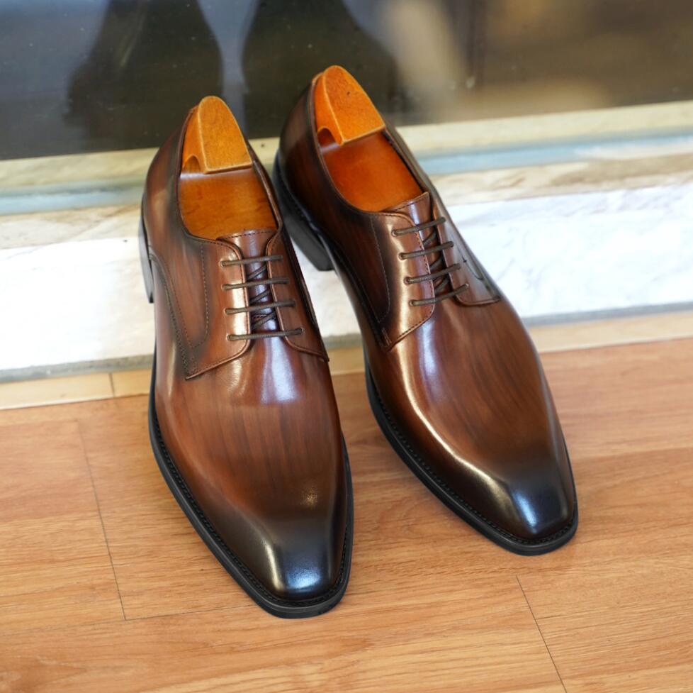Designer Leather Mens Wholecut - Men'S Luxury Formal Wear Brands recension och pris