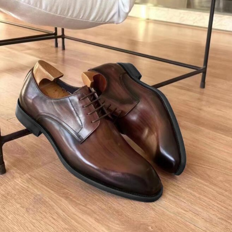 Designer Leather Mens Wholecut - Men'S Luxury Formal Wear Brands recension och pris