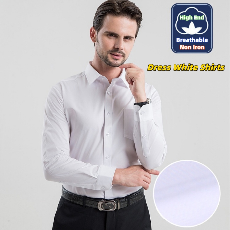 Business Man Dress White Shirt - High End Men'S Formal Wear recension och pris