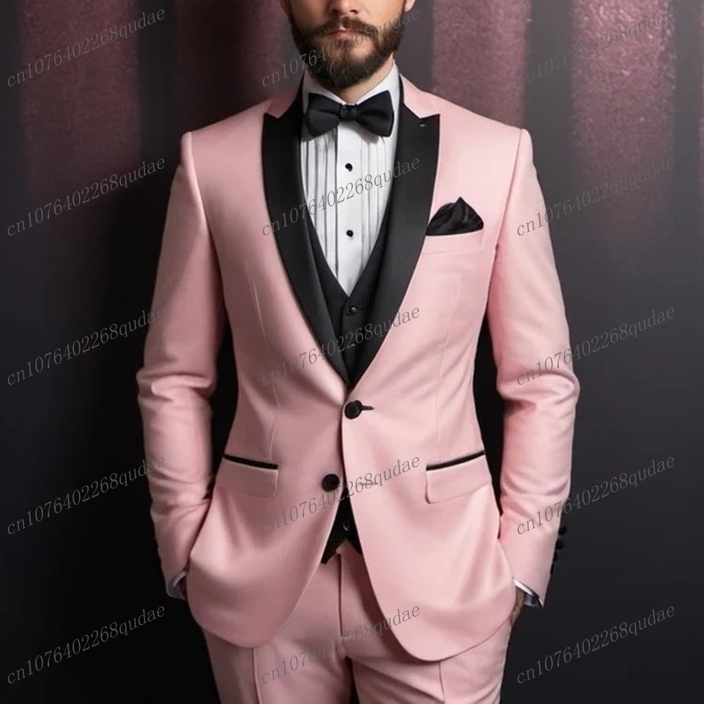 Purple And Black Formal Men Su - Men Formal Wear Purple recension och pris