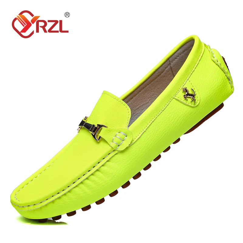YRZL Loafers Men Shoes PU Leat - Men'S Luxury Formal Wear Brands recension och pris