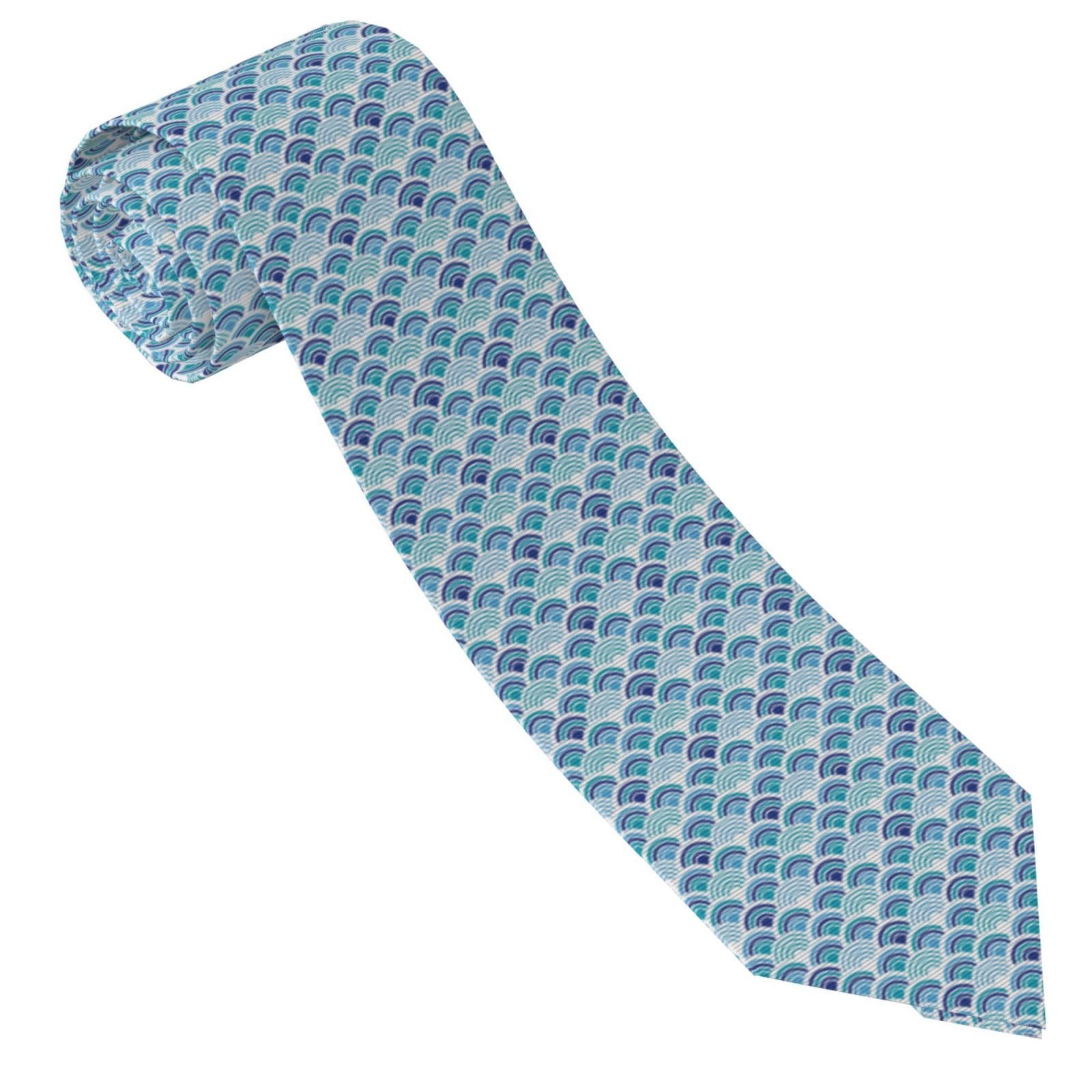 Blue Fish Scale Texture Print  - Scale - Men Formals & Ethnic Wear recension och pris