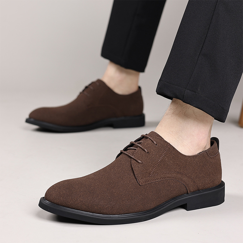 Large Sizes (40-49) Suede Shoe - Large Men Formal Wear recension och pris