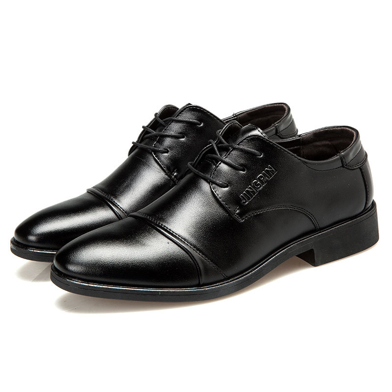 Large-Sized Men's Leather Shoe - Large Men Formal Wear recension och pris