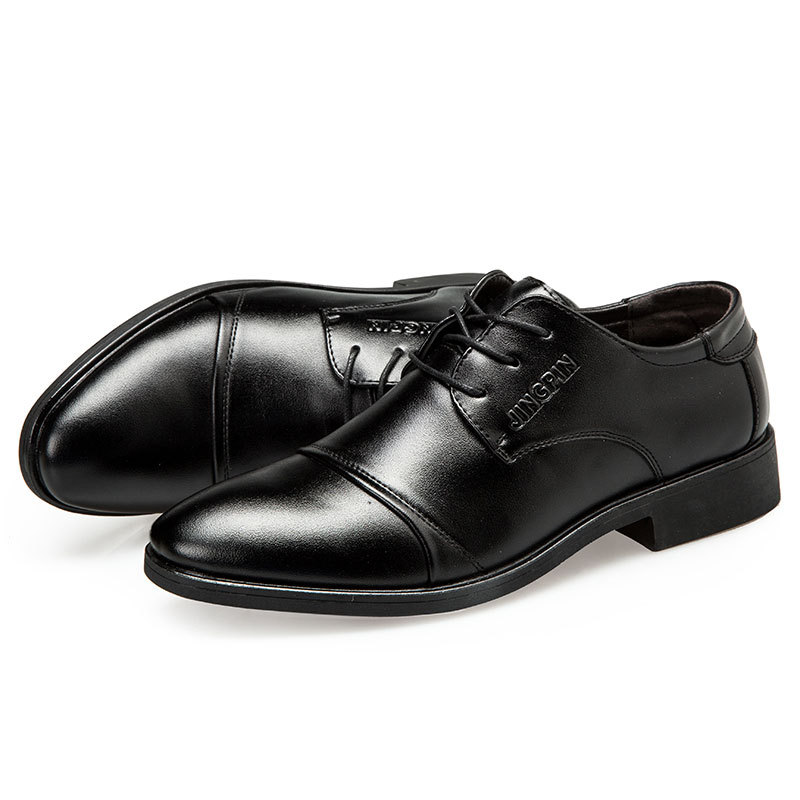 Large-Sized Men's Leather Shoe - Large Men Formal Wear recension och pris