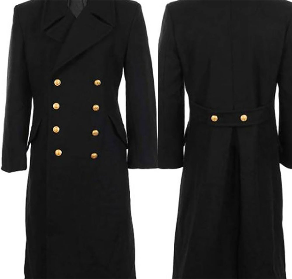 Classic Black Trench Coats For - Large Men Formal Wear recension och pris