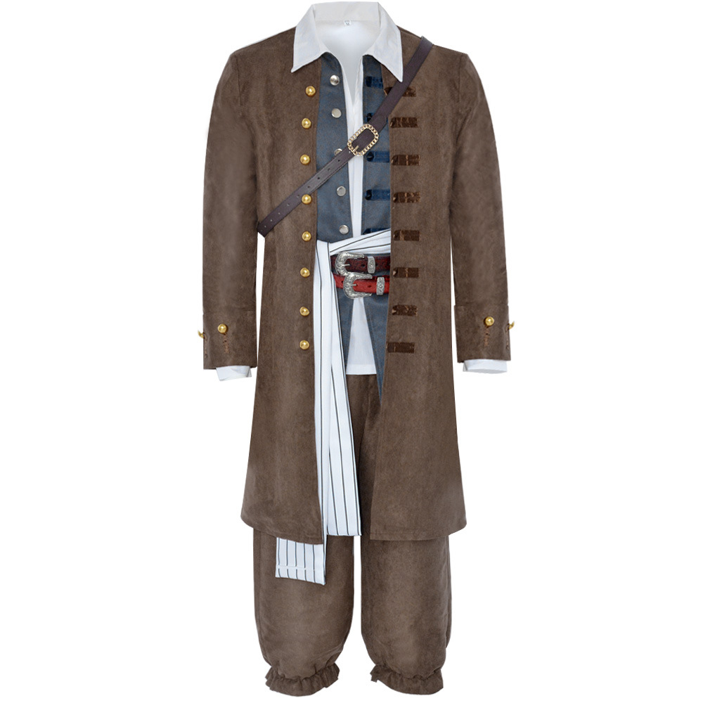 Pirates Captain Jack Sparrow C - Men Formal Wear Coat recension och pris