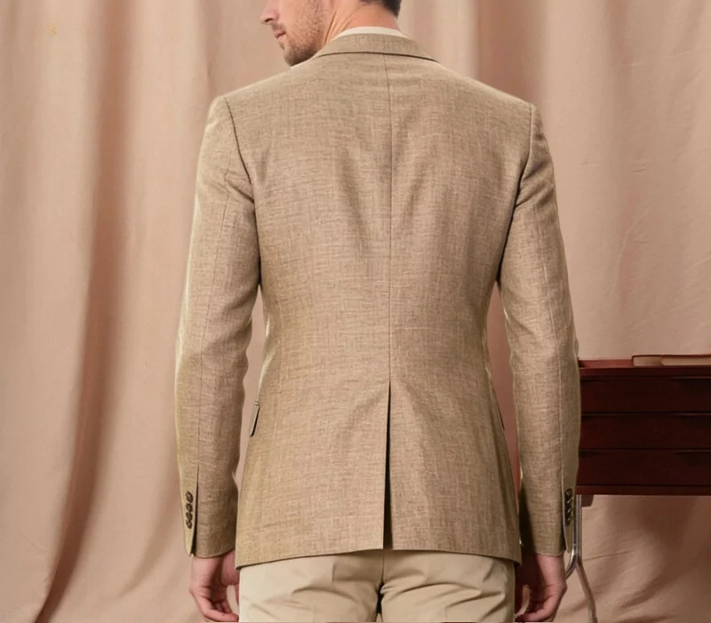 Men's Linen Blazer Jacket and  - High End Men'S Formal Wear recension och pris