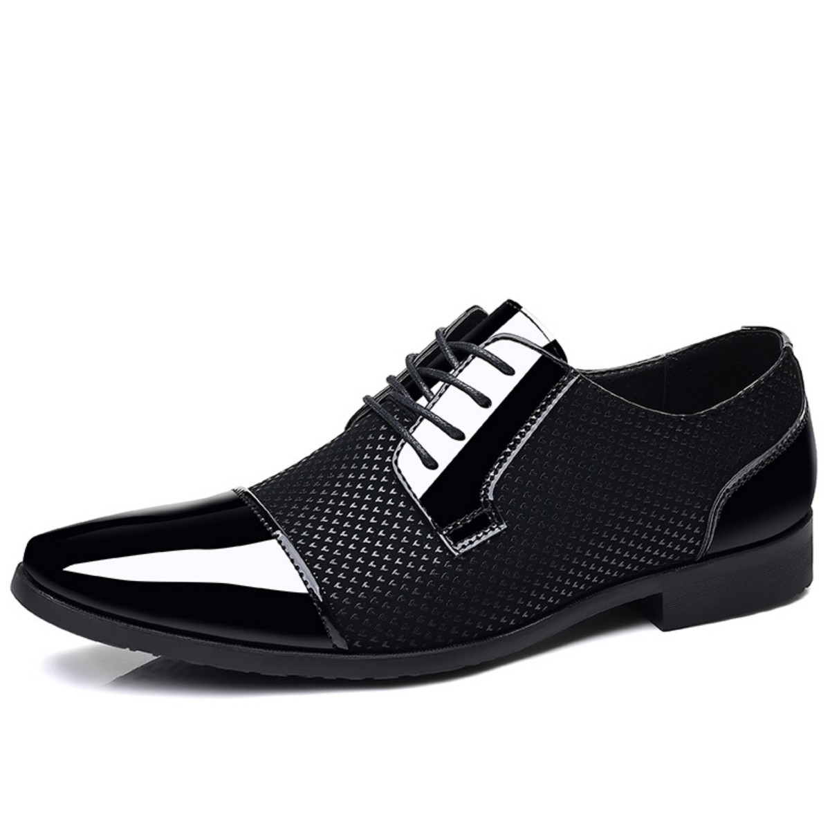 Men's Dress Shoes Classic Lace - Scale - Men Formals & Ethnic Wear recension och pris