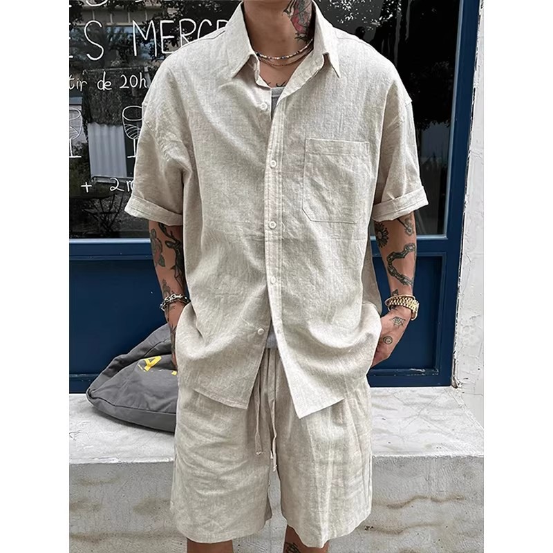 Linen Casual Suit Men's Summer - Men'S Relaxed Formal Wear recension och pris