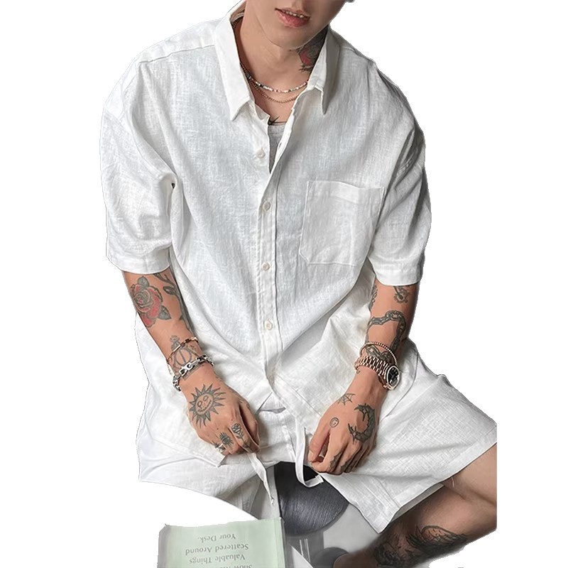 Linen Casual Suit Men's Summer - Men'S Relaxed Formal Wear recension och pris