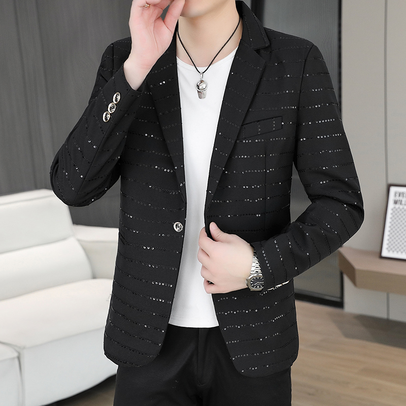 Blazer Men's Sequined High-end - High End Men'S Formal Wear recension och pris