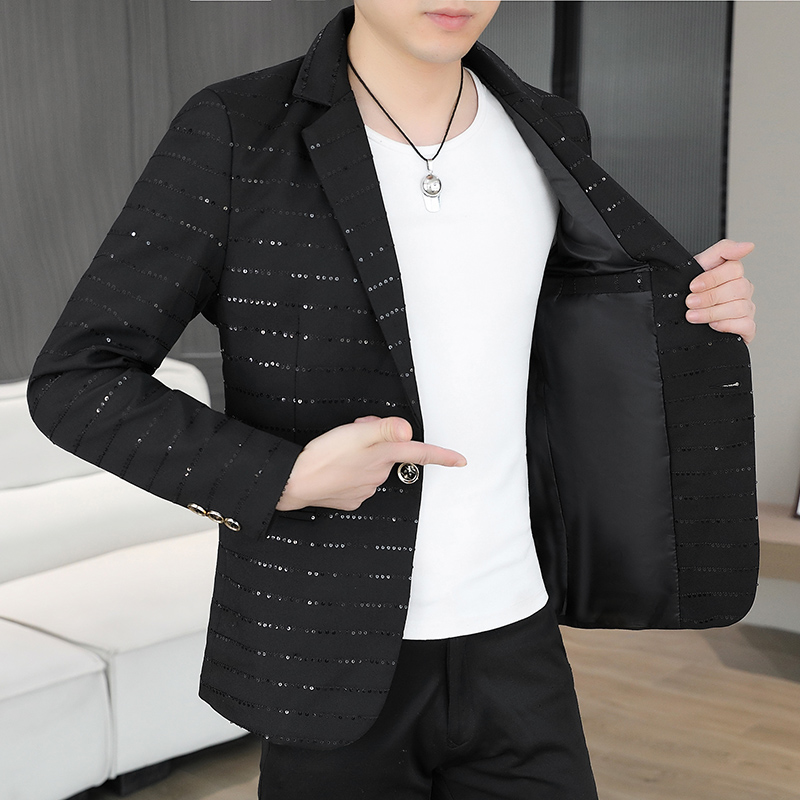 Blazer Men's Sequined High-end - High End Men'S Formal Wear recension och pris