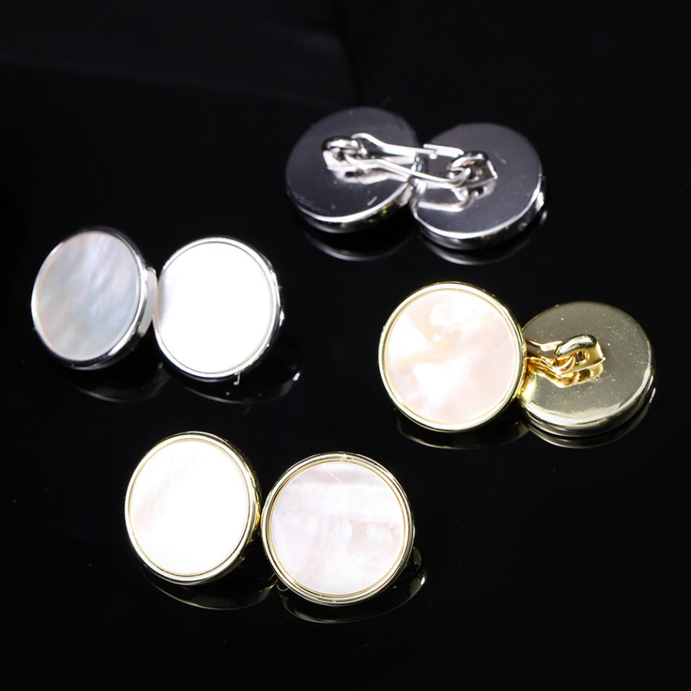 2PCS High-End Natural Shell Me - High End Men'S Formal Wear recension och pris