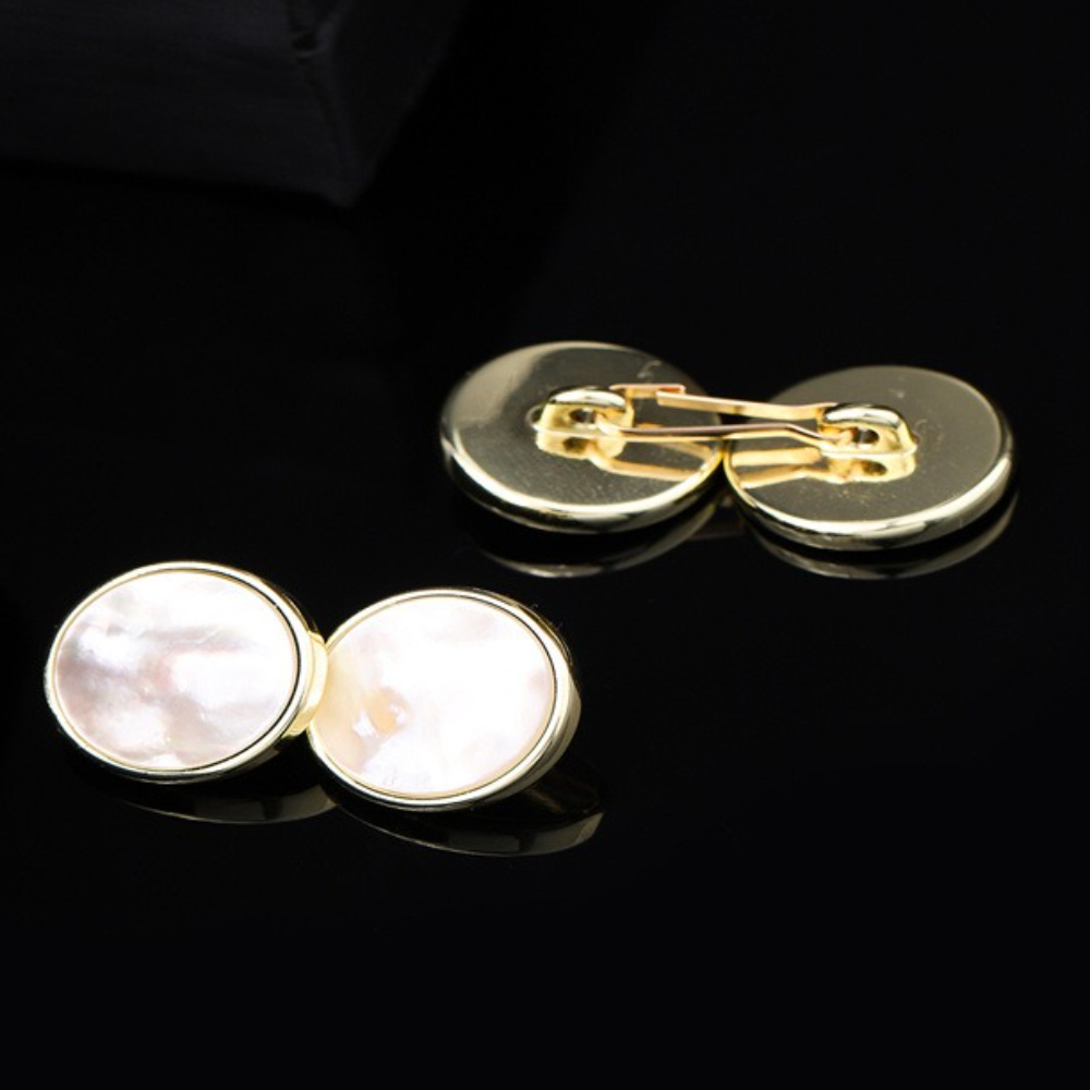 2PCS High-End Natural Shell Me - High End Men'S Formal Wear recension och pris