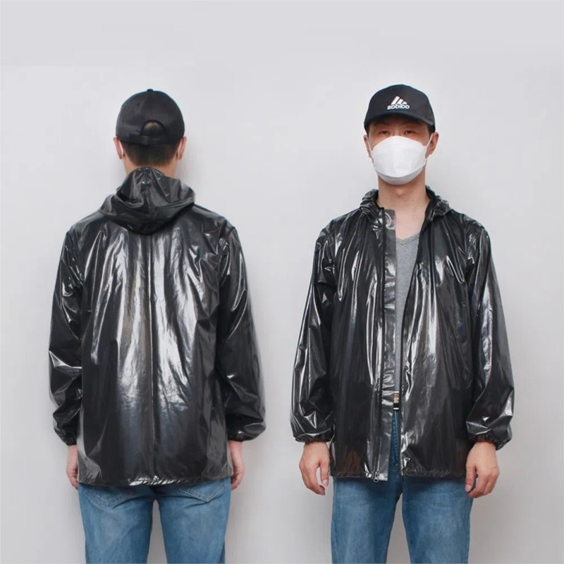 Waterproof Men Women Hooded Lo - Men Formal Wear Coat recension och pris